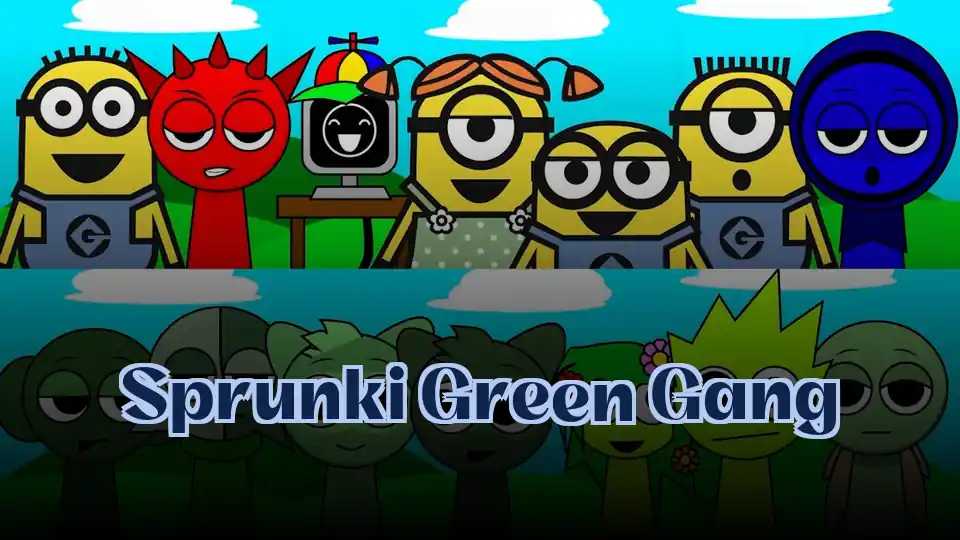 Sprunki Green Gang