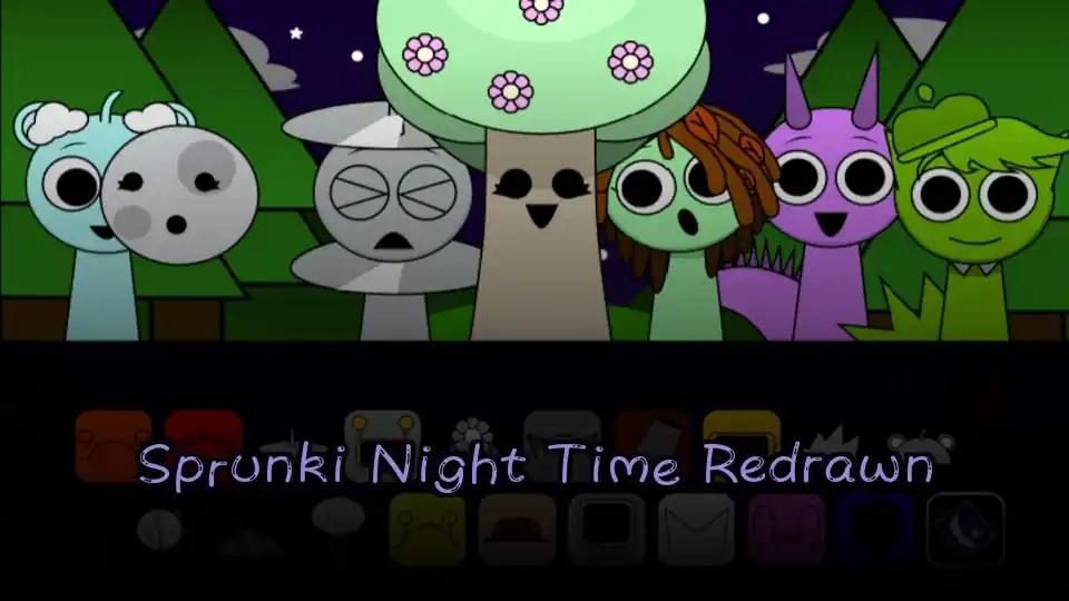 Sprunki Night Time Redrawn