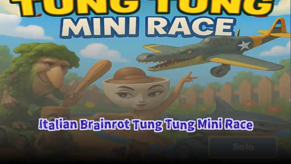 Italian Brainrot Tung Tung Mini Race