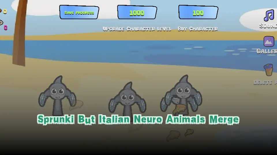 Sprunki But Italian Neuro Animals Merge
