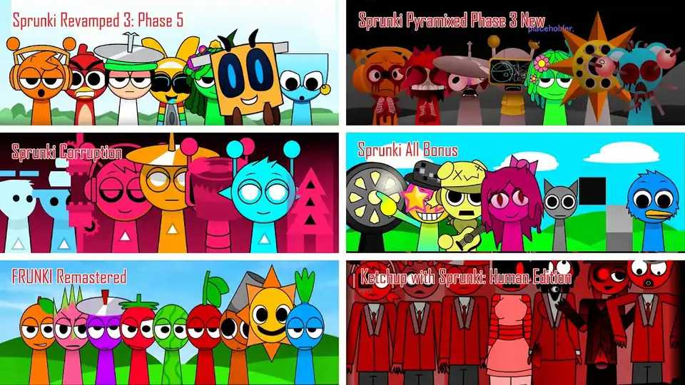 Sprunki Pyramixed Phase 3 New