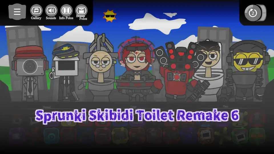 Sprunki Skibidi Toilet Remake 6