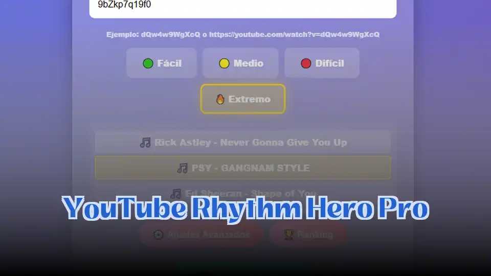 YouTube Rhythm Hero Pro
