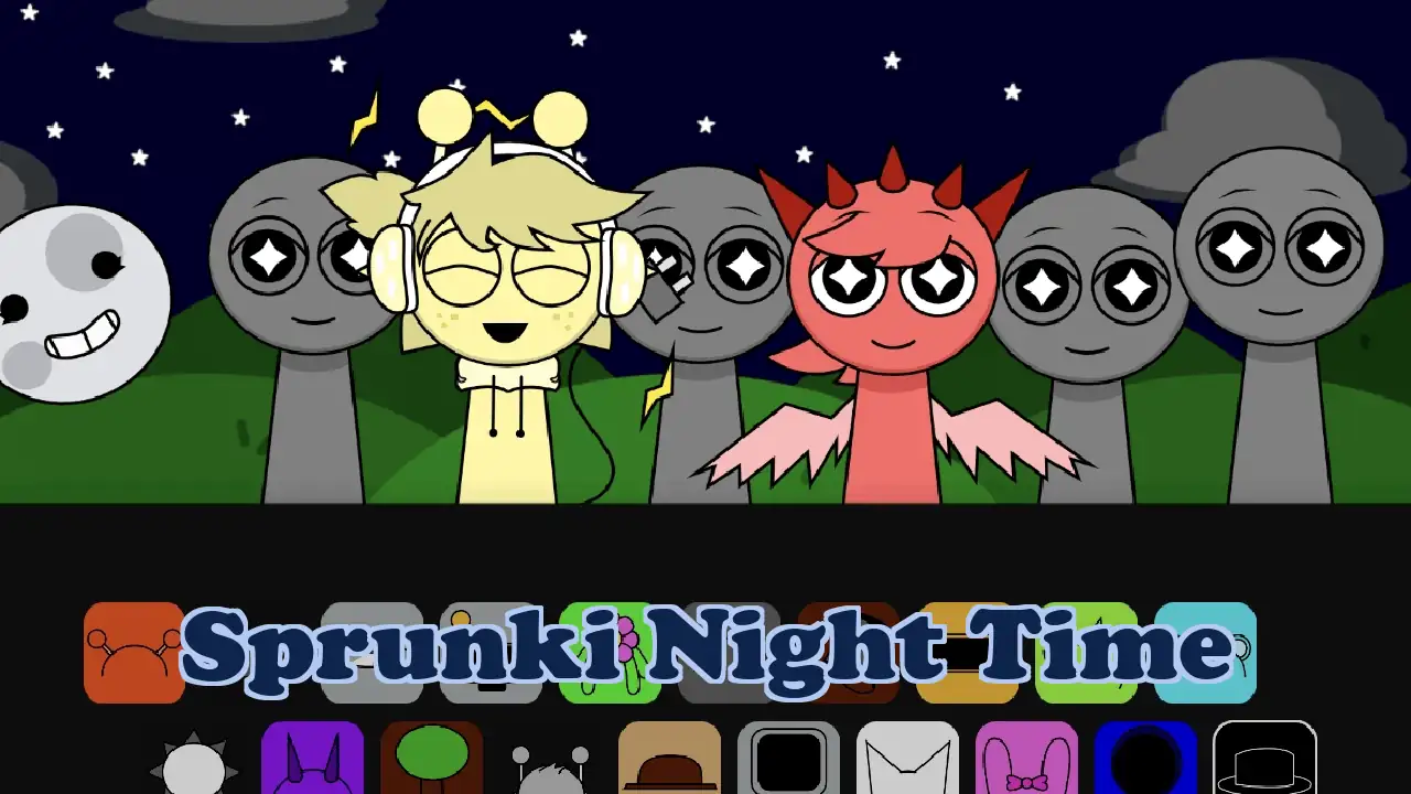 Sprunki Night Time icon